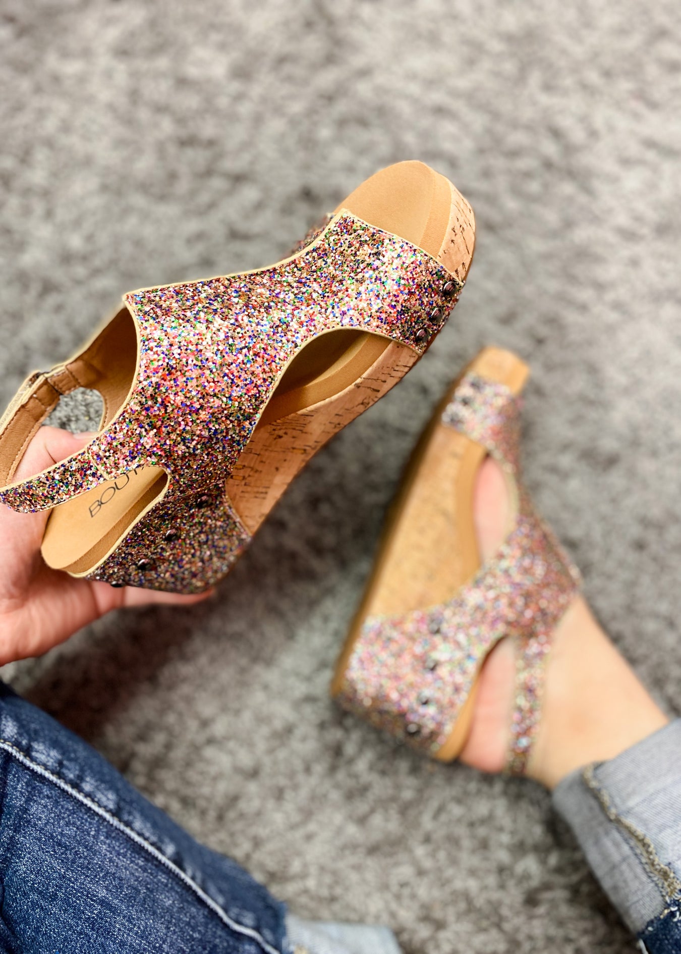 boutique by corkys wedges