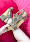 Corkys Carley Wedge - Small Leopard
