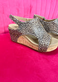 Corkys Carley Wedge - Small Leopard