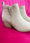 Corkys Anderson Bootie- Sand Suede - ALL SALES FINAL -