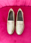 Corkys Bridget Loafer- Gold Glitter