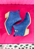 Corkys Keira Bootie - Navy Suede
