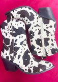 Corkys Lainey Boots - Black Cow