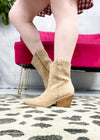 Corkys Rowdy Boot - Camel Suede