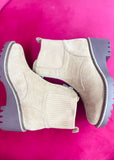 Corkys Sterling Zipper Front Bootie - Camel Suede