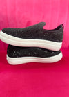 Corkys Swank Sneaker - Black Crystals