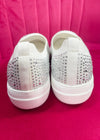 Corkys Swank Sneaker - White Crystals