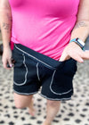 Don't Change A Thing Cotton Shorts - ALL SALES FINAL -
