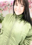Feel The Sparks Quilted Puff Jacket
