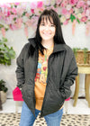 Feel The Sparks Quilted Puff Jacket
