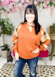 Fill My Days Waffle Knit Top