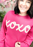 Forever & Ever XOXO Puff Letter Sweater | S-3X