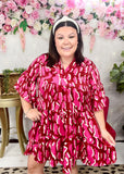 Free Your Soul Leo Print dress