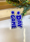 Game Day Seed Bead Earrings