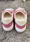Corkys Glaring Sneaker - Pink Chunky Glitter
