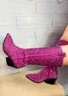 Corkys Glitzy Boot - Fuchsia Rhinestone