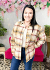 Go Out Downtown Plaid Flannel Shirt
