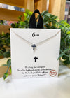 Hazel Cross Pendant Necklace
