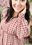 In This Moment Plaid Dress