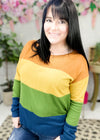 Just Move On Stripped Sweater