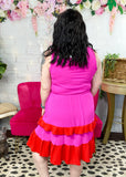 Keep You Waiting Colorblock Dress