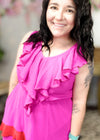 Keep You Waiting Colorblock Dress