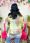 Know The Answers Vintage Checkered Top