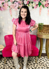 List Your Reasons Satin Dress
