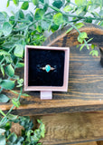 The Marlena Pear Cut Turquoise Ring-ALL SALES FINAL-