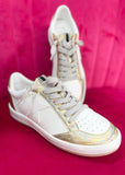 Shu Shop Paz Sneaker - Iridescent Gold