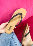 Corkys Pigtail Sandal - Black
