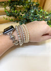 Piper Faux Pearl & Metal Bead Bracelet Set