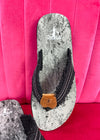 Corkys Shaved Ice Flip Flop - Black