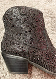 Corkys Shine Bright Boot - Black Rhinestone