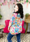 Shoot Me Straight Floral Print Top
