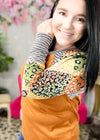 Sun Stops Burning Patchwork Top