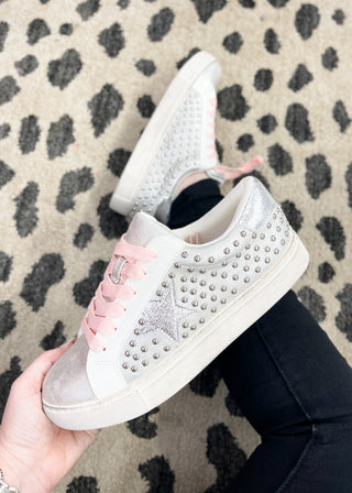 Corkys Supernova Sneaker - Silver Studs