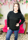 The Best Nights Waffle Knit Sweater