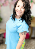 The Right Move Linen Top