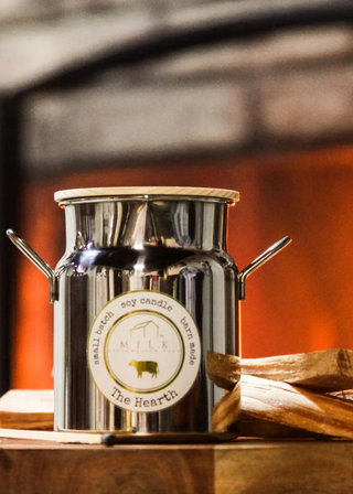 Stainless Steel Milk Churn Candle