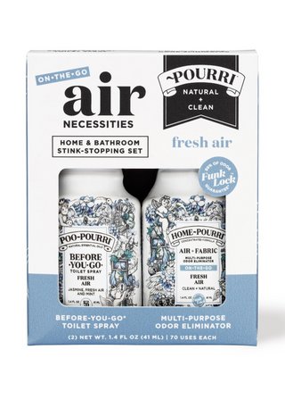 Poo~Pourri Air Necessities Home + Bathroom Kit