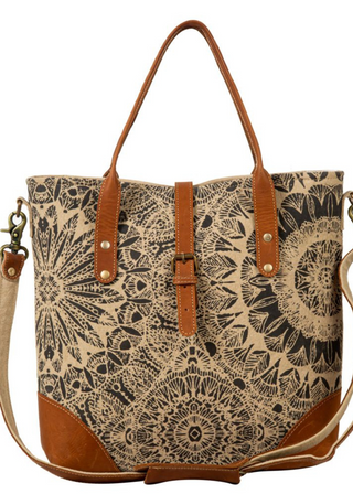 Myra Le Medallion Vintage Cut Shoulder Bag