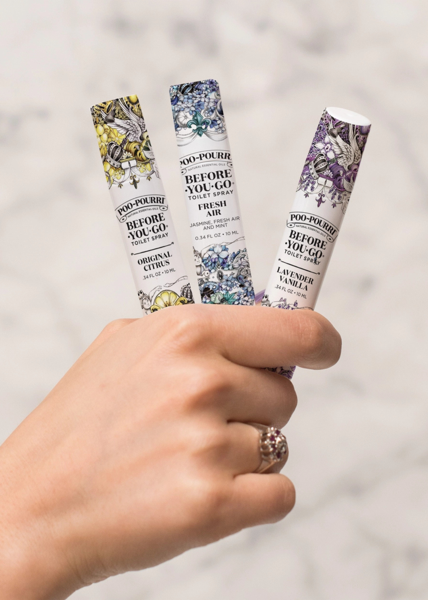 Poo-Pourri On-The-Go 3 Pack – Ellis Mercantile Boutique, Inc.