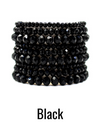 Lamar Crystal Bead Stretch Bracelet Set