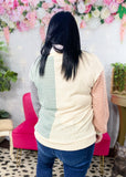 World Stops Turning Bubble Sleeve Top
