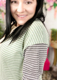 World Stops Turning Bubble Sleeve Top