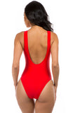 Beachy Keen One Piece Swimsuit - Ruby - ALL SALES FINAL -