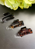 3 Piece Small Rectangle Claw Clip Set