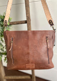 American Darling Serape & Tooled Leather Bag
