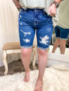 Judy Blue High Rise Bermuda Shorts - JB150045